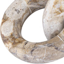  Color_Beige -- Meridian Rings Marble Decorative Chain Links IMAGE 4