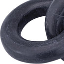  Color_Black -- Rings Black Marble Decorative Chain Links IMAGE 4