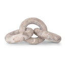  Meridian Rings Brown Marble Decorative Chain Links IMAGE 1