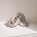  Color_Brown -- Rings Brown Marble Decorative Chain Links IMAGE 2