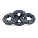  Meridian Rings Green Marble Decorative Chain Links IMAGE 1