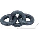  Meridian Rings Green Marble Decorative Chain Links IMAGE 5