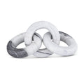  Color_Panda -- Rings Panda Marble Decorative Chain Links IMAGE 1