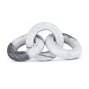  Meridian Rings Panda Marble Decorative Chain Links IMAGE 1