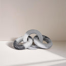  Color_Panda -- Rings Panda Marble Decorative Chain Links IMAGE 2