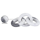  Color_Panda -- Rings Panda Marble Decorative Chain Links IMAGE 6