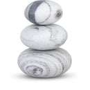  Meridian Pumpkin Panda Marble 3 pc Decorative Object IMAGE 1