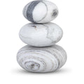  Color_Panda -- Pumpkin Panda Marble 3 pc Decorative Object IMAGE 1
