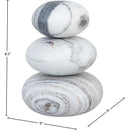  Color_Panda -- Pumpkin Panda Marble 3 pc Decorative Object IMAGE 4