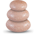 Meridian Pumpkin Pink Marble 3 pc Decorative Object IMAGE 1