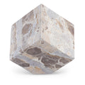  Color_Beige -- Meridian Block Decorative Cube IMAGE 1