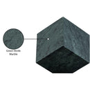  Meridian Block Green Marble Decorative Cube IMAGE 6