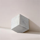  Color_White -- Block White Marble Decorative Cube IMAGE 2