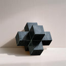  Color_Green -- Jack Green Marble Decorative Jack Object IMAGE 2
