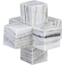 Color_Panda -- Jack Panda Marble Decorative Jack Object IMAGE 3