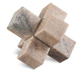  Color_Pink -- Jack Pink Marble Decorative Jack Object IMAGE 1