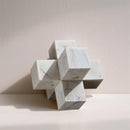  Color_White -- Jack White Marble Decorative Jack Object IMAGE 2