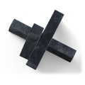  Color_Black -- Stix Black Marble Decorative Object IMAGE 1