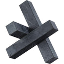  Color_Black -- Stix Black Marble Decorative Object IMAGE 3