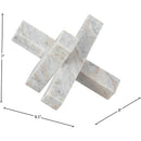  Meridian Stix Brown Marble Decorative Object IMAGE 5