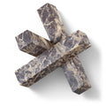  Color_Cherry -- Stix Cherry Marble Decorative Object IMAGE 1
