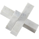  Color_White -- Stix White Marble Decorative Object IMAGE 3