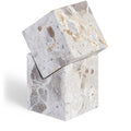  Color_Beige -- Meridian Quad Decorative Cube IMAGE 1