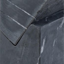  Color_Black -- Quad Black Marble Decorative Cube IMAGE 4