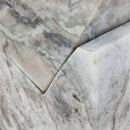  Color_Brown -- Quad Brown Marble Decorative Cube IMAGE 4