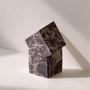 Color_Cherry -- Quad Cherry Marble Decorative Cube IMAGE 2