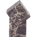  Color_Cherry -- Quad Cherry Marble Decorative Cube IMAGE 3
