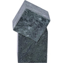  Color_Green -- Quad Green Marble Decorative Cube IMAGE 3