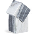  Color_Panda -- Quad Panda Marble Decorative Cube IMAGE 1