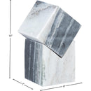  Color_Panda -- Quad Panda Marble Decorative Cube IMAGE 5