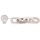  Meridian Lynx Beige Marble Decorative Chain Links IMAGE 6