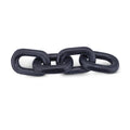  Color_Black -- Lynx Black Marble Decorative Chain Links IMAGE 1