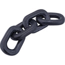  Color_Black -- Lynx Black Marble Decorative Chain Links IMAGE 3