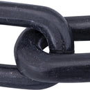  Color_Black -- Lynx Black Marble Decorative Chain Links IMAGE 4