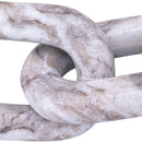  Color_Brown -- Lynx Brown Marble Decorative Chain Links IMAGE 4