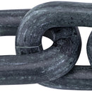  Color_Green -- Lynx Green Marble Decorative Chain Links IMAGE 4