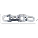 Color_Panda -- Lynx Panda Marble Decorative Chain Links IMAGE 5