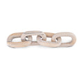  Color_Pink -- Lynx Pink Marble Decorative Chain Links IMAGE 1