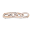  Color_Pink -- Lynx Pink Marble Decorative Chain Links IMAGE 1