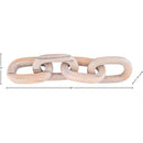  Meridian Lynx Pink Marble Decorative Chain Links IMAGE 5