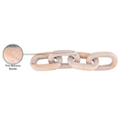  Color_Pink -- Lynx Pink Marble Decorative Chain Links IMAGE 6