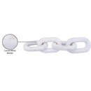  Meridian Lynx White Marble Decorative Chain Links IMAGE 6