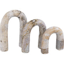  Color_Beige -- Meridian Arco 3 pc Decorative Object IMAGE 3