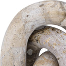  Meridian Arco Beige Marble 3 pc Decorative Object IMAGE 4
