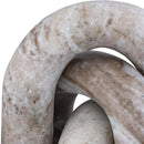  Color_Brown -- Arco Brown Marble 3 pc Decorative Object IMAGE 4