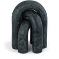  Color_Green -- Arco Green Marble 3 pc Decorative Object IMAGE 1
